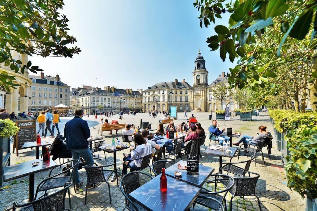 Appartement Une Chambre Rennes Exterior foto